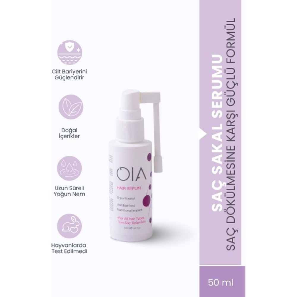 OIA Ozonlu Saç Dökülmesine Karşı Profesyonel Saç Serumu 50 ml | Profesyonel Bakım | Unisex Oto Boyaları Fiyatı