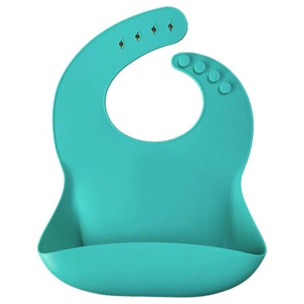 OiOi BASICS Önlük - Aqua Green - 0 - 1 Yaş - Mavi Mama Önlüğü Fiyatı