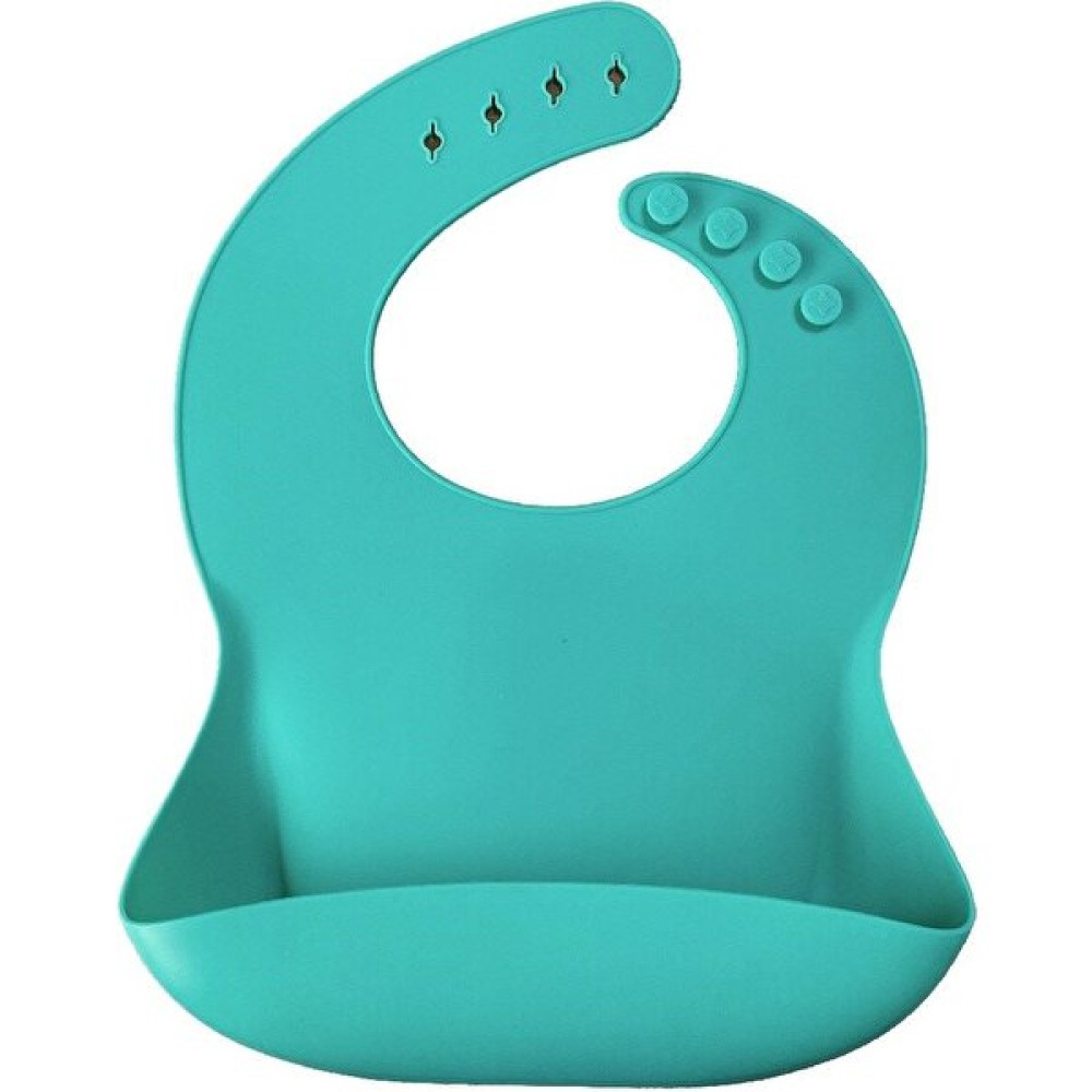 Oioi Basics Önlük Aqua Green - Renkli - Standart Mama Önlüğü Fiyatı
