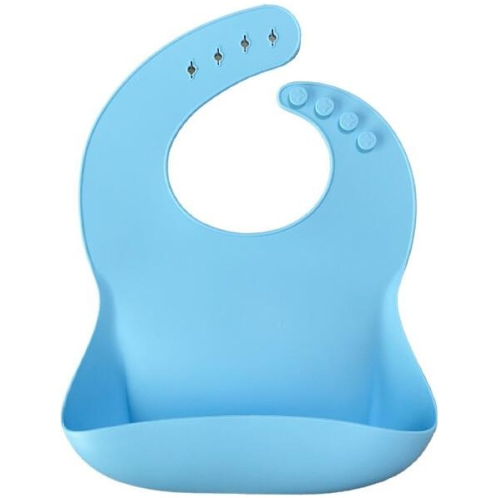 OiOi BASICS Önlük - Mineral Blue - 0 - 1 Yaş - Mavi Mama Önlüğü Fiyatı