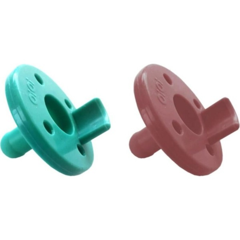 OiOi Emzix 2'li - Aqua Green/Velvet Rose - Yeşil - 0 - 3 Yaş Emzik Fiyatı