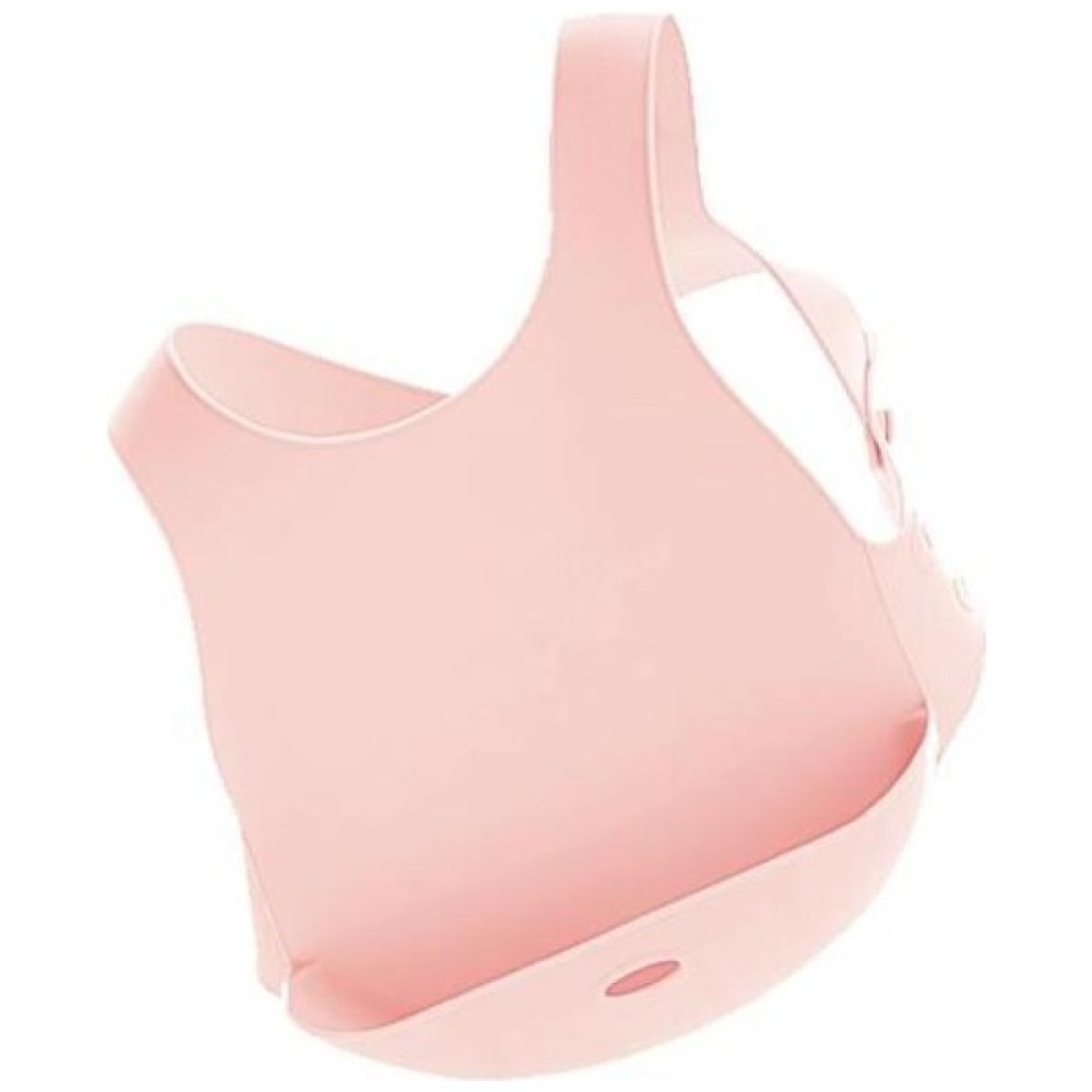OiOi Silikon Mama Önlüğü - Pinky Pink - Pembe Mama Önlüğü Fiyatı