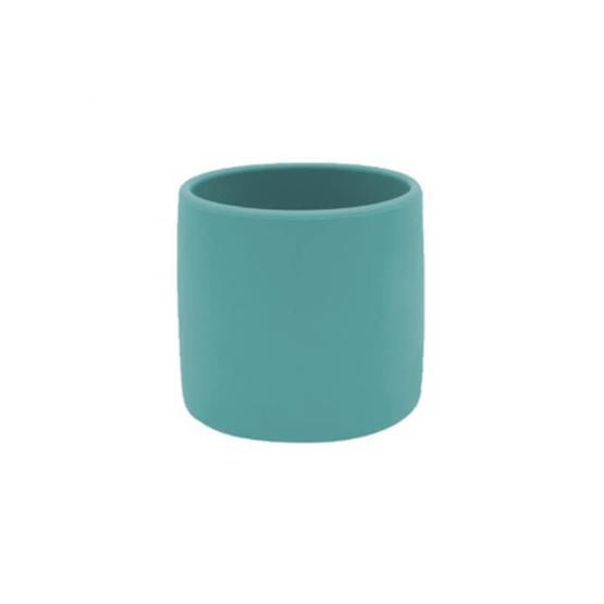 Oioi Silikon Mini Aqua Green Bardak