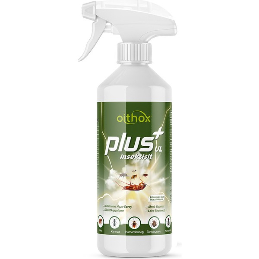 Oithox Plus UL hamam böceği, böcek ilacı, kalorifer Böceği, karınca, bit, pire, tahtakurusu,mite, kene ilacı 500 Ml Sinek-Kene-Haşere Kovucu Fiyatı