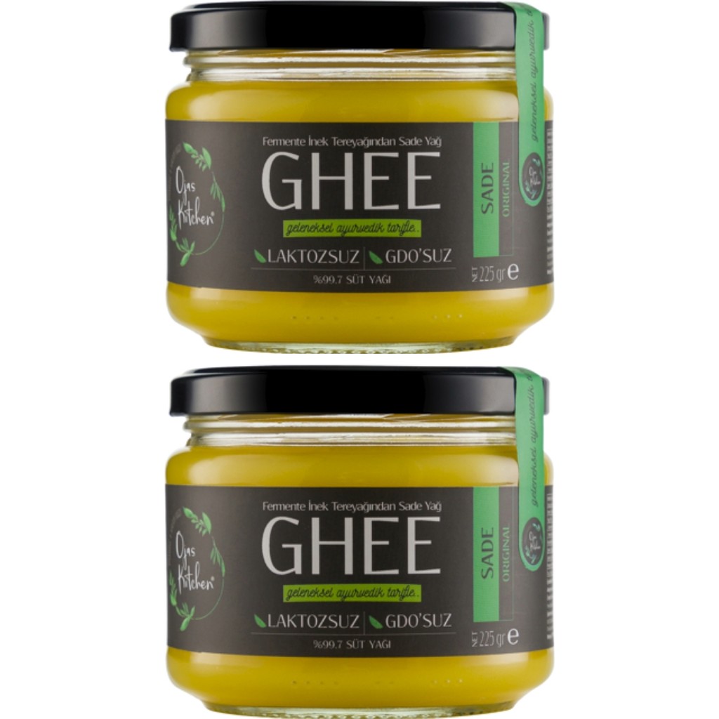 Ojas Kitchen Sade Ghee 450 gr Laktozsuz Gdo'suz Türkiye Menşeli Fermente İnek Tereyağı Diğer Fiyatı