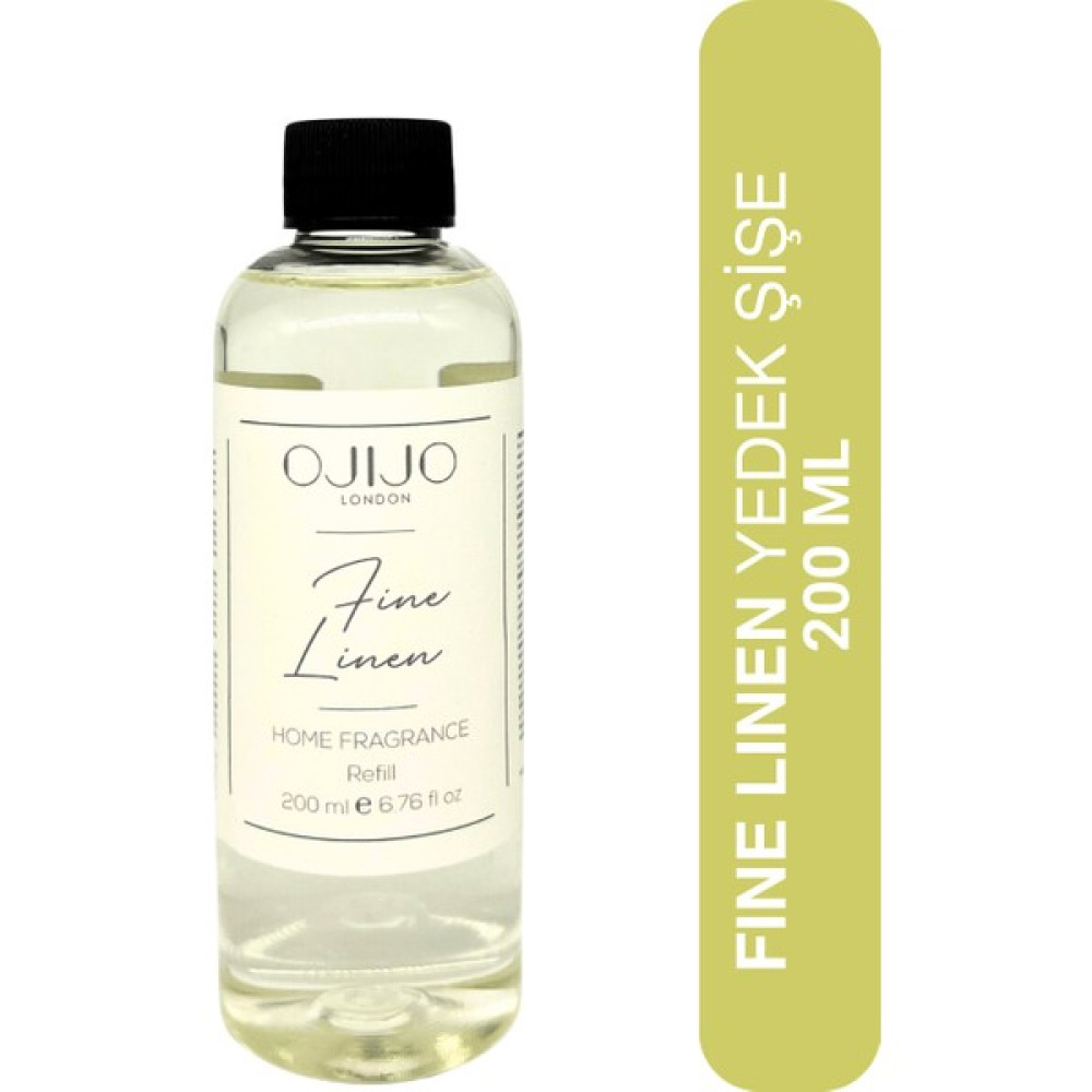Ojijo London Fine Linen Çubuklu Oda Kokusu Yedek Dolum Şişesi 200 ml Refill Oda Kokusu Fiyatı
