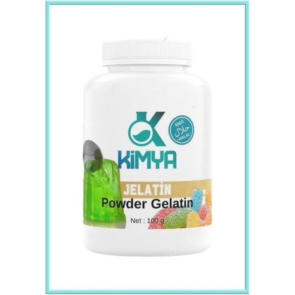 Ok Kimya Jelatin Toz 100 gr (Helal Sığır Jelatini) Gelatin Powder Baharat Fiyatı