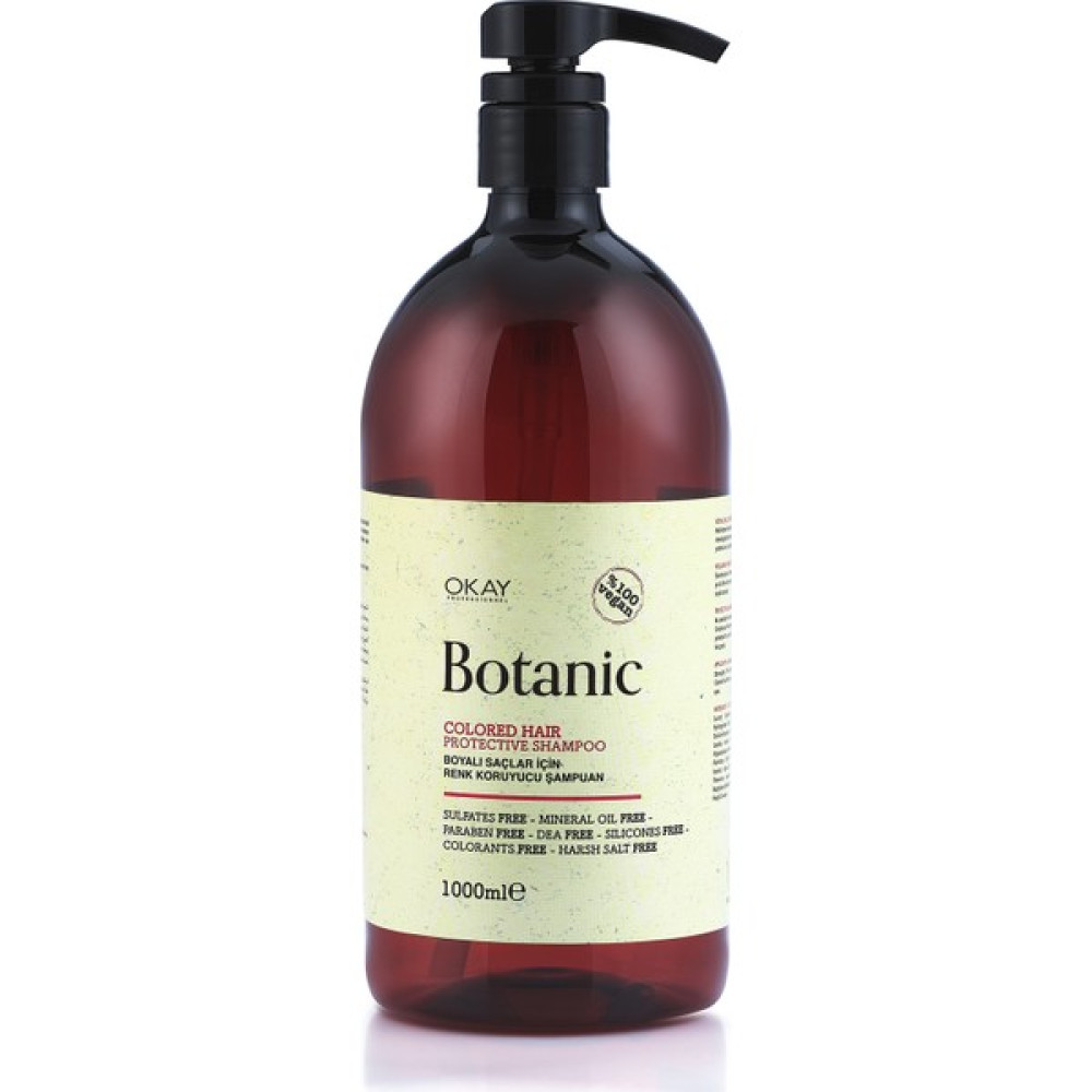 Okay Botanic Boyalı Saçlar Için Renk Koruyucu Şampuan 1000 ml Şampuan ve Saç Kremi Fiyatı