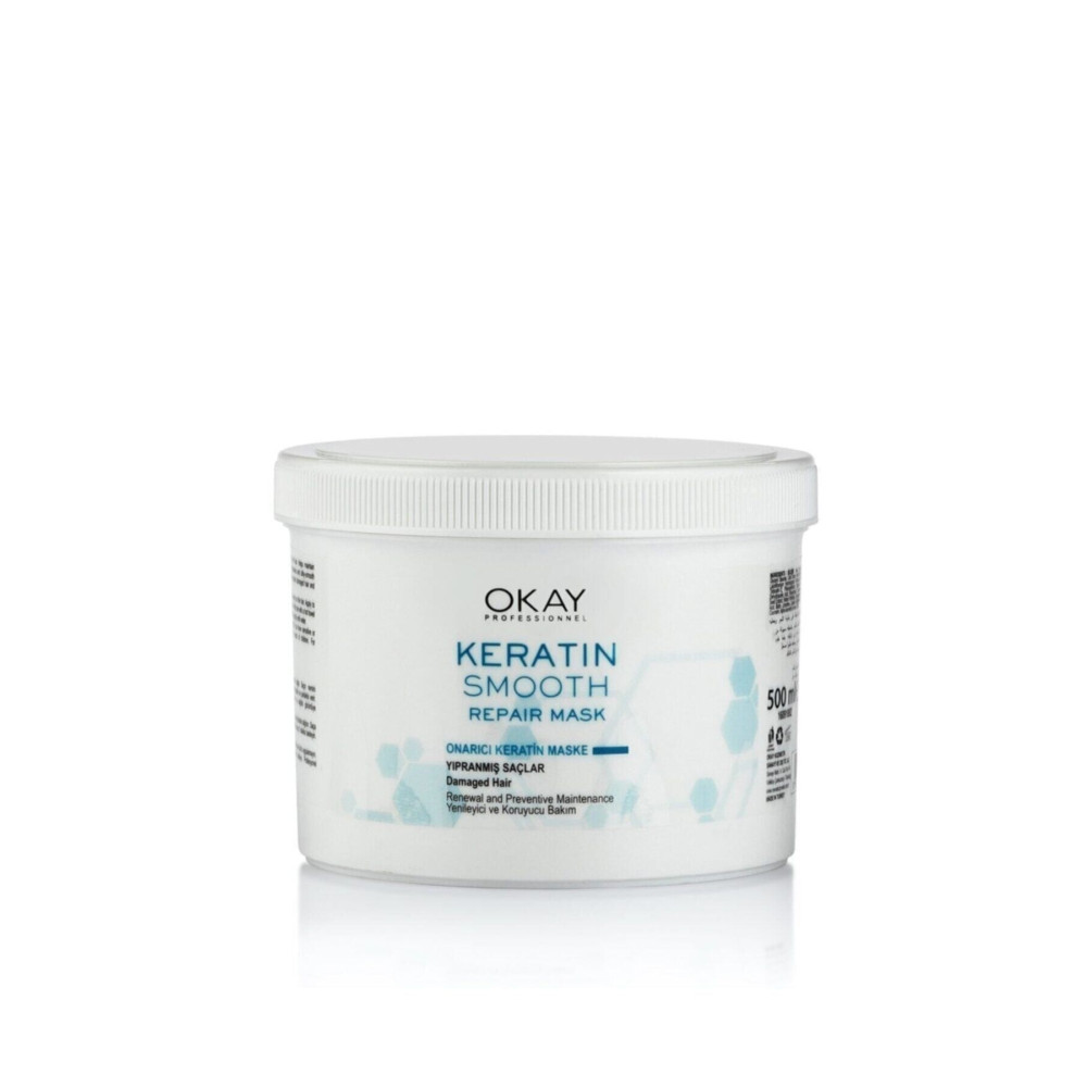 Okay Keratın Smooth Onarıcı Maske 500ml Saç Bakım Maskeleri & Serumlar & Spreyler Fiyatı
