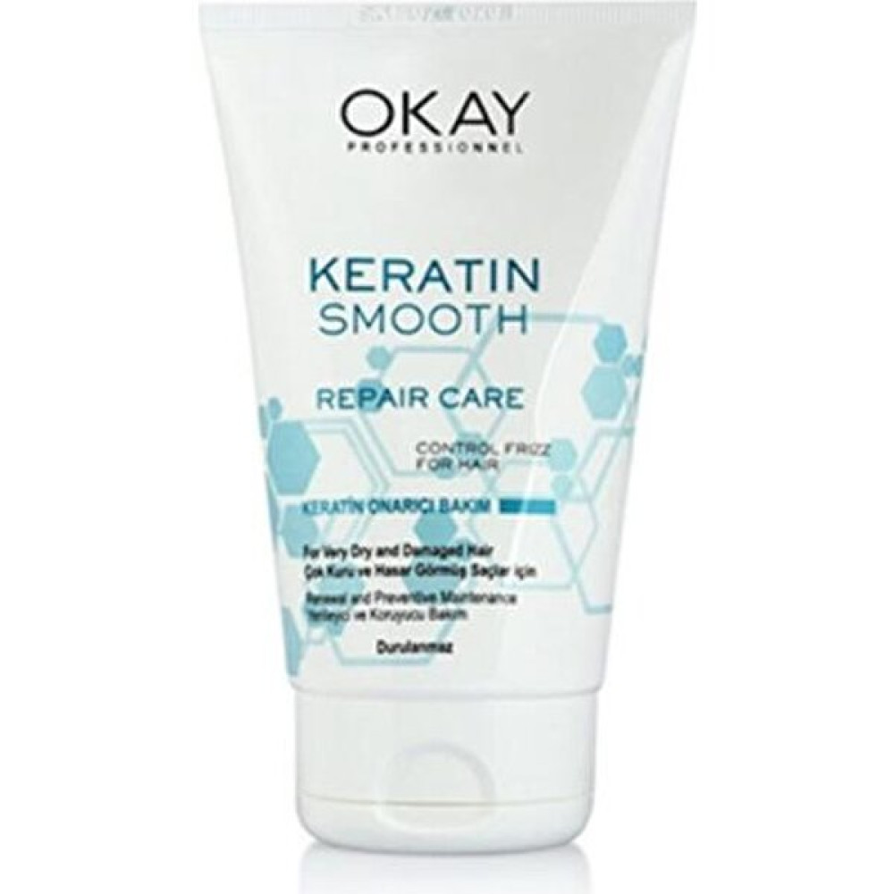 Okay Keratin Smooth Onarıcı Saç Bakım Kremi 100ML Şampuan ve Saç Kremi Fiyatı