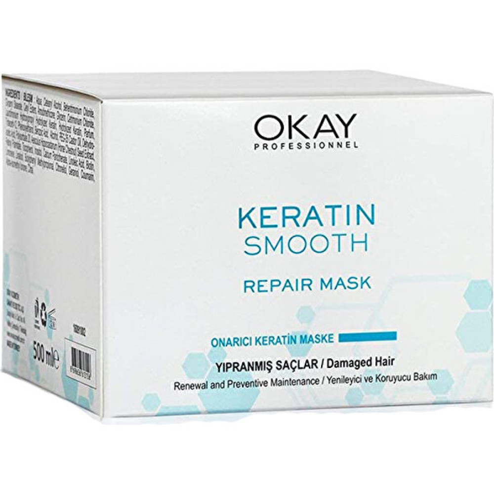 Okay Saç Maskesi Keratin Smooth 500 ml Saç Bakım Maskeleri & Serumlar & Spreyler Fiyatı