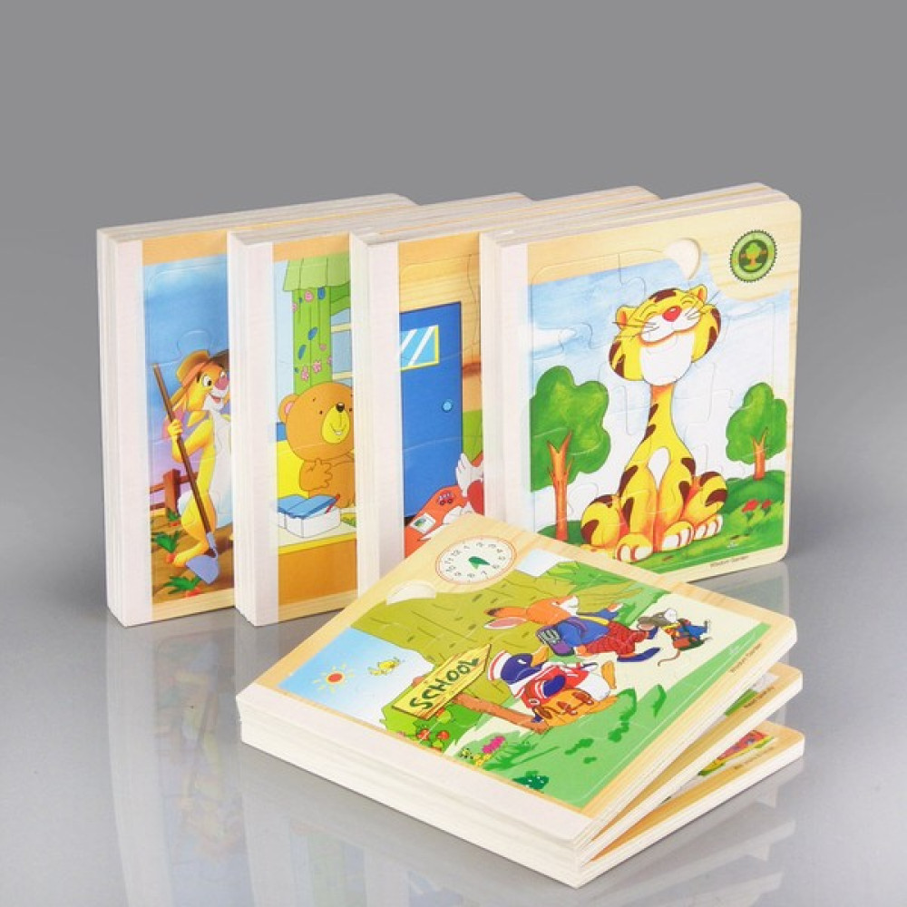 Okcu Hediyelik Ahşap Çocuk Puzzle Kitabı Oto Boyaları Fiyatı