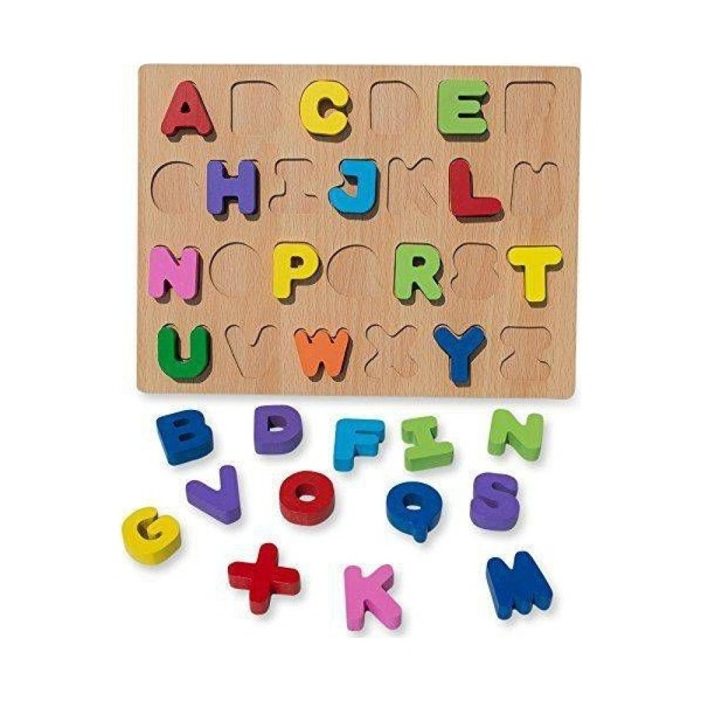 Okcu Hediyelik Ahşap Yerleştirme Oyunu Eğitici Ahşap Renkli Harfler 3D Ahşap Harf Puzzle Algı Ve Zeka Oyunları Bebek Oyuncakları Fiyatı