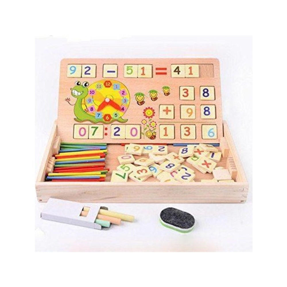 Okcu Hediyelik Eğitici Ahşap Oyuncak Eğitim Seti Zeka Geliştirici Matematik Seti Çubuklu Abaküs Magnetik Set Eğitici Oyuncak Fiyatı
