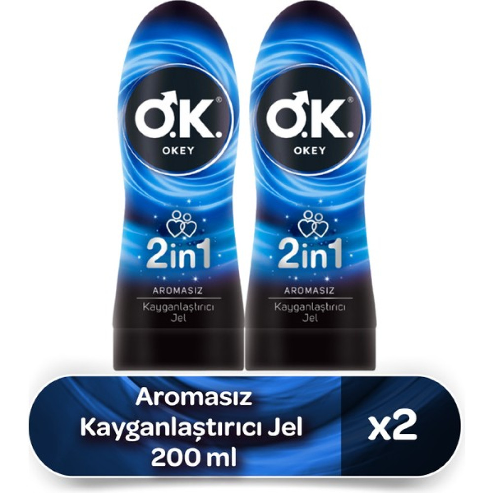 Okey 2in1 Aromasız Kayganlaştırıcı Jel 200 Ml 2'Li Oto Boyaları Fiyatı