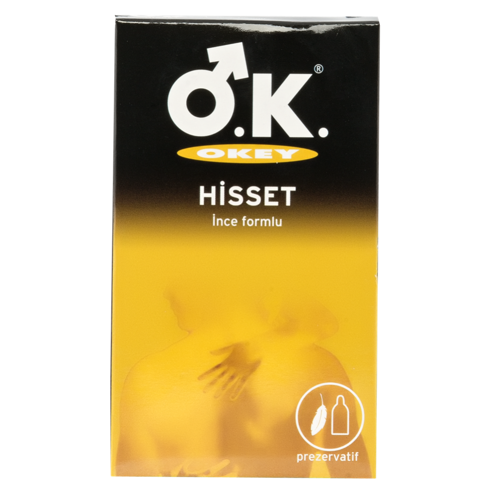 Okey Hisset Turuncu 10'lu Prezervatif / Kondom Fiyatı