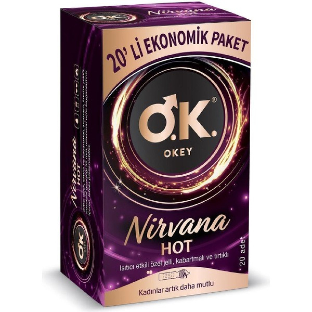 Okey Okey Nirvana Hot Prezervatif 20'li Eko Paket Oto Boyaları Fiyatı