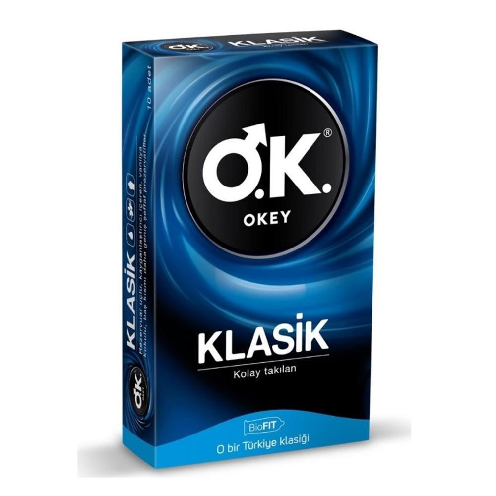 Okey Prezervatif 10'lu Klasik Prezervatif / Kondom Fiyatı