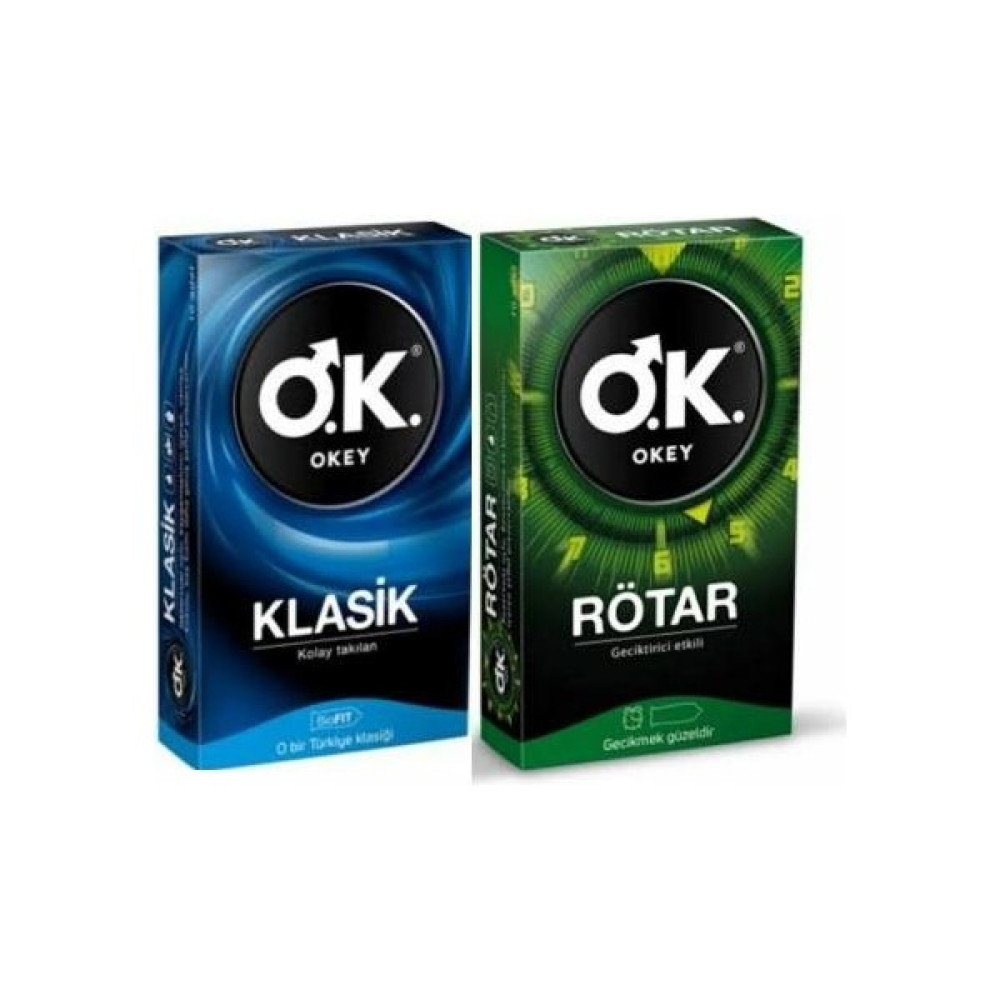 Okey Prezervatif Klasik 10 Lu + Rötar 10 Lu Oto Boyaları Fiyatı