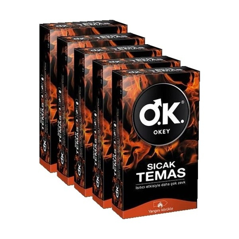 Okey Prezervatif Sıcak Temas 50'li ( 10 x 5 ) Oto Boyaları Fiyatı