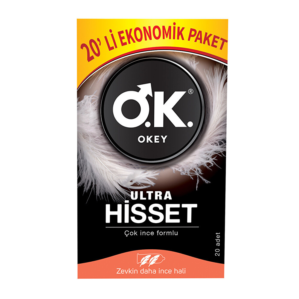 Okey Ultra Hisset 20'li Prezervatif Prezervatif / Kondom Fiyatı