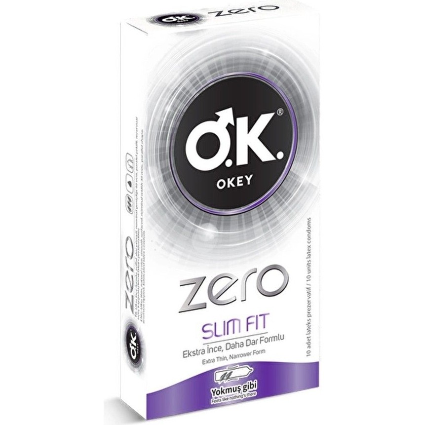 Okey Zero Slim Fit 10lu Prezervatif Prezervatif / Kondom Fiyatı