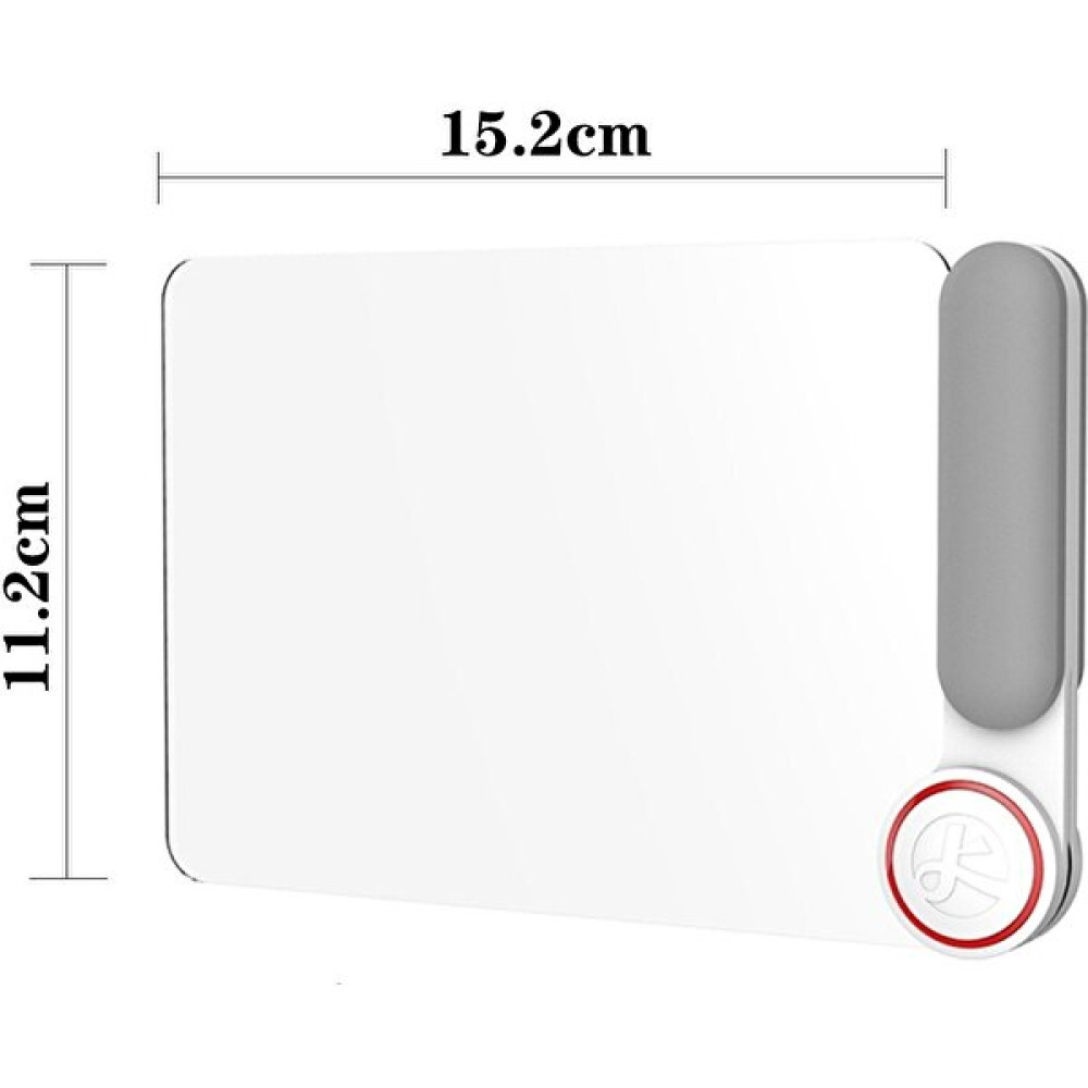 Okgoods El Büyüteç Fresnel 3-5x Büyük Okuma Büyüteç Çocuk Yaşlı Adam Yaşlı Büyüteç Büyüteç Büyüteç Monocle Lupe (Yurt Dışından) - Açık Gri Büyüteç Fiyatı