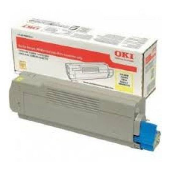 Oki C712-46507625 Sarı Toner