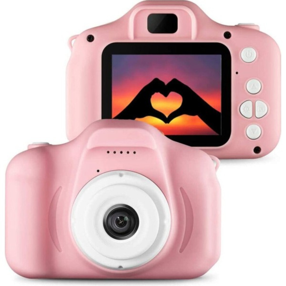 OKMORE Mini 1080P Hd Dijital Fotoğraf Makinesi - Pembe Dijital Fotoğraf Makineleri Fiyatı