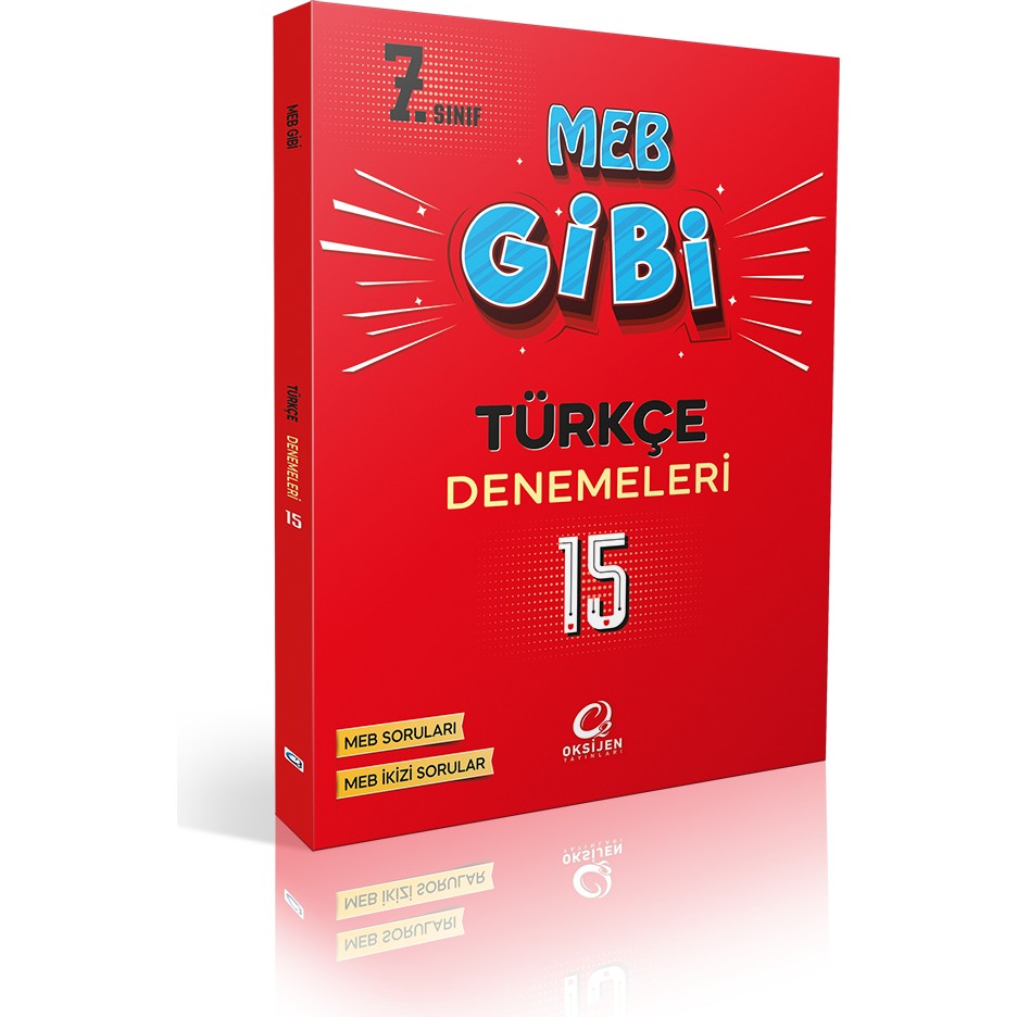 Oksijen Yayınları 7. Sınıf Meb Gibi Türkçe Branş Denemeleri Tüm Dersler Fiyatı
