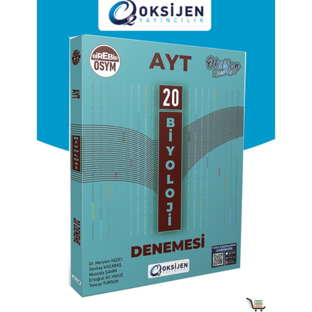 Oksijen Yayınları Oksijen Ayt Biyoloji 20 Li Branş Denemesi Temel Yeterlilik Testi (TYT) Fiyatı