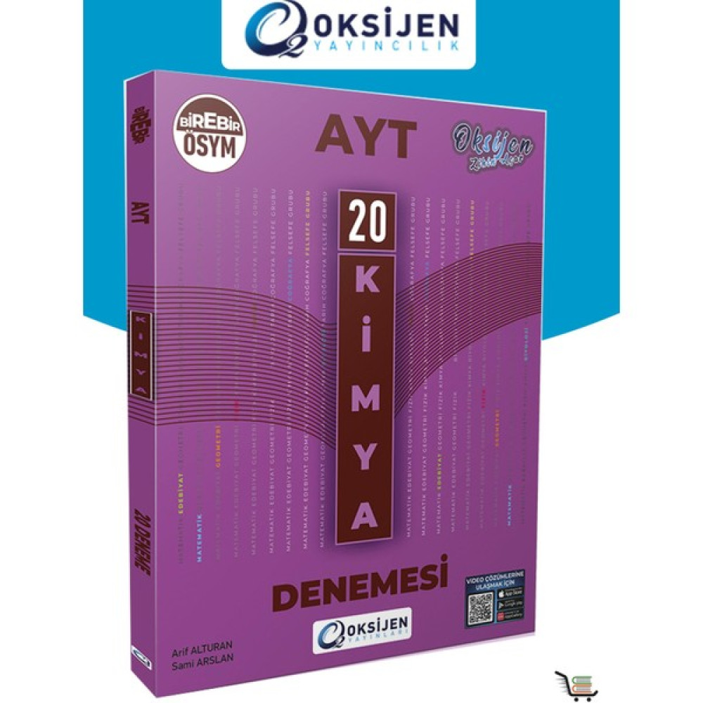 Oksijen Yayınları Oksijen Ayt Kimya 20 Li Branş Denemesi Temel Yeterlilik Testi (TYT) Fiyatı