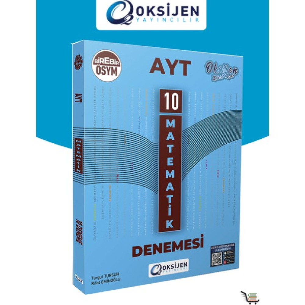 Oksijen Yayınları Oksijen Ayt Matematik 10 Lu Branş Denemesi Temel Yeterlilik Testi (TYT) Fiyatı