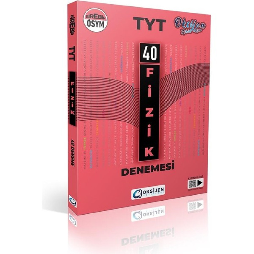 Oksijen Yayınları TYT Fizik Branş Denemesi Temel Yeterlilik Testi (TYT) Fiyatı