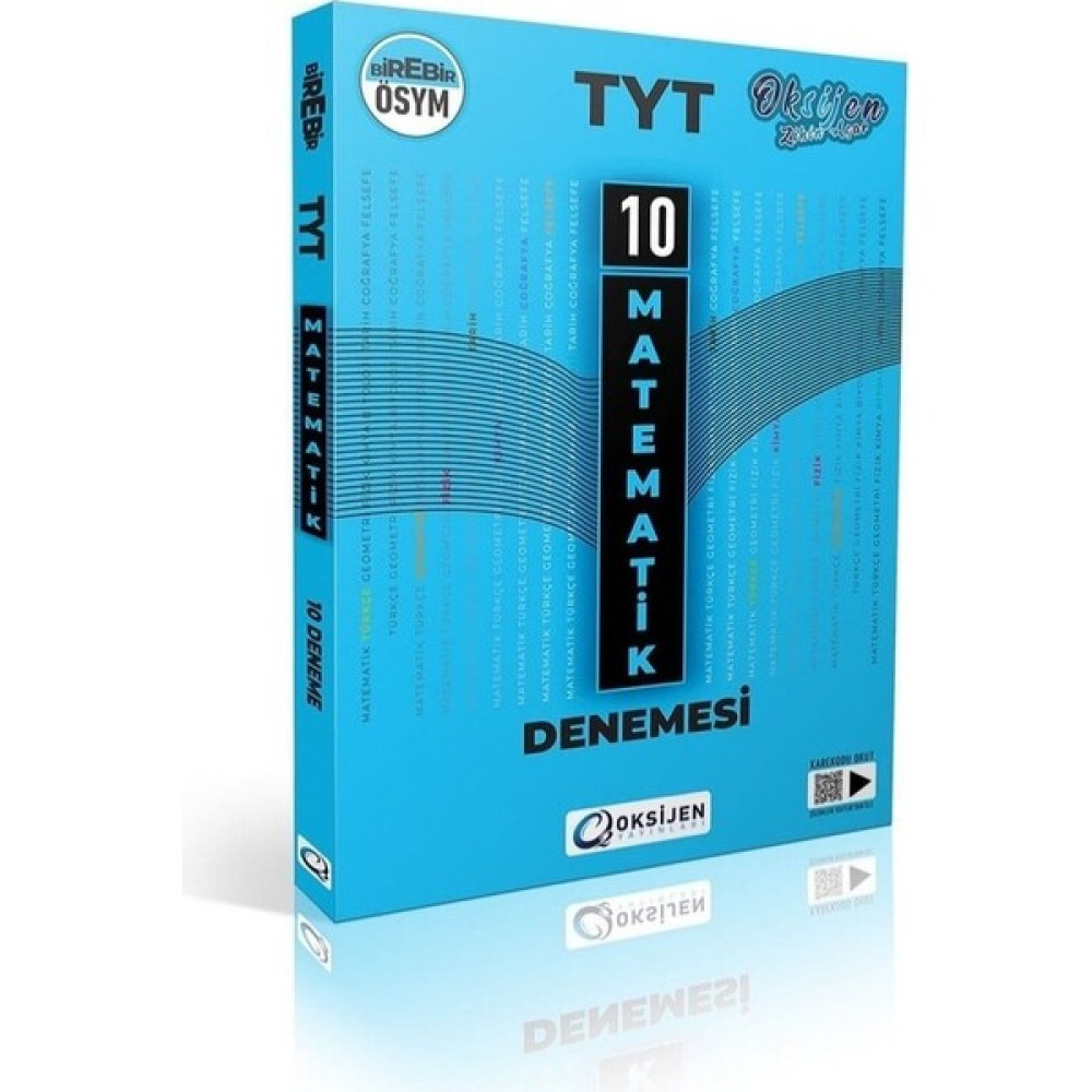 Oksijen Yayınları TYT Matematik Branş Denemesi Kaynak Kitapları Fiyatı