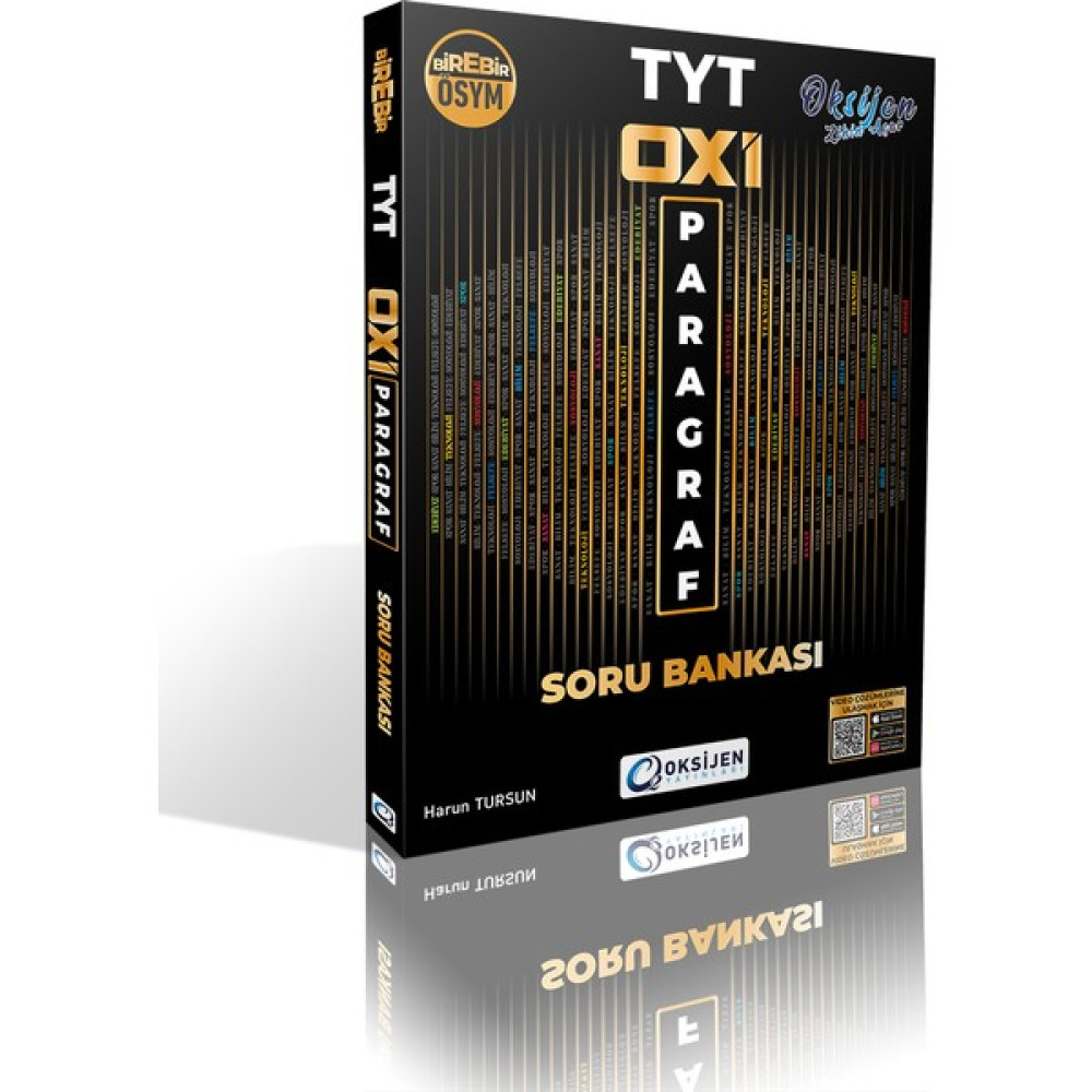 Oksijen Yayınları Tyt "oxı" Paragraf Soru Bankası Temel Yeterlilik Testi (TYT) Fiyatı