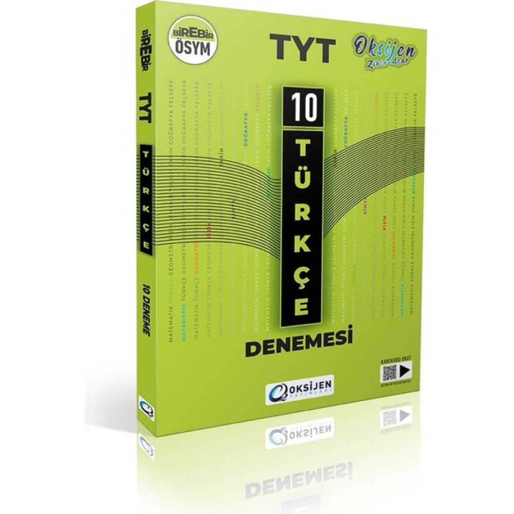 Oksijen Yayınları TYT Türkçe Branş Denemesi Temel Yeterlilik Testi (TYT) Fiyatı