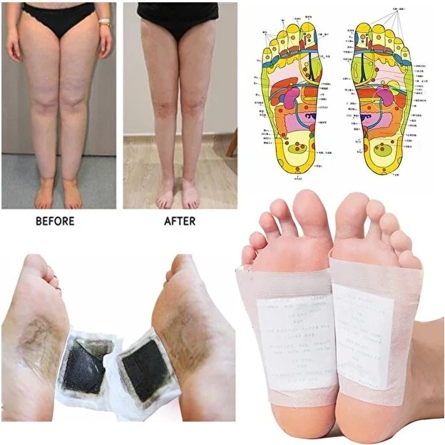 Oksin Atıcı Detoks Ayak Bandı 10 Adet Detox - AYAK BANDI Diğer Fiyatı