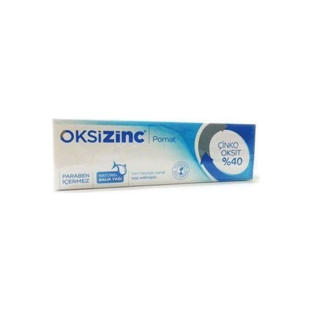 Oksizinc %40 Çinko Oksit Pomat 100gr Nemlendiriciler Fiyatı