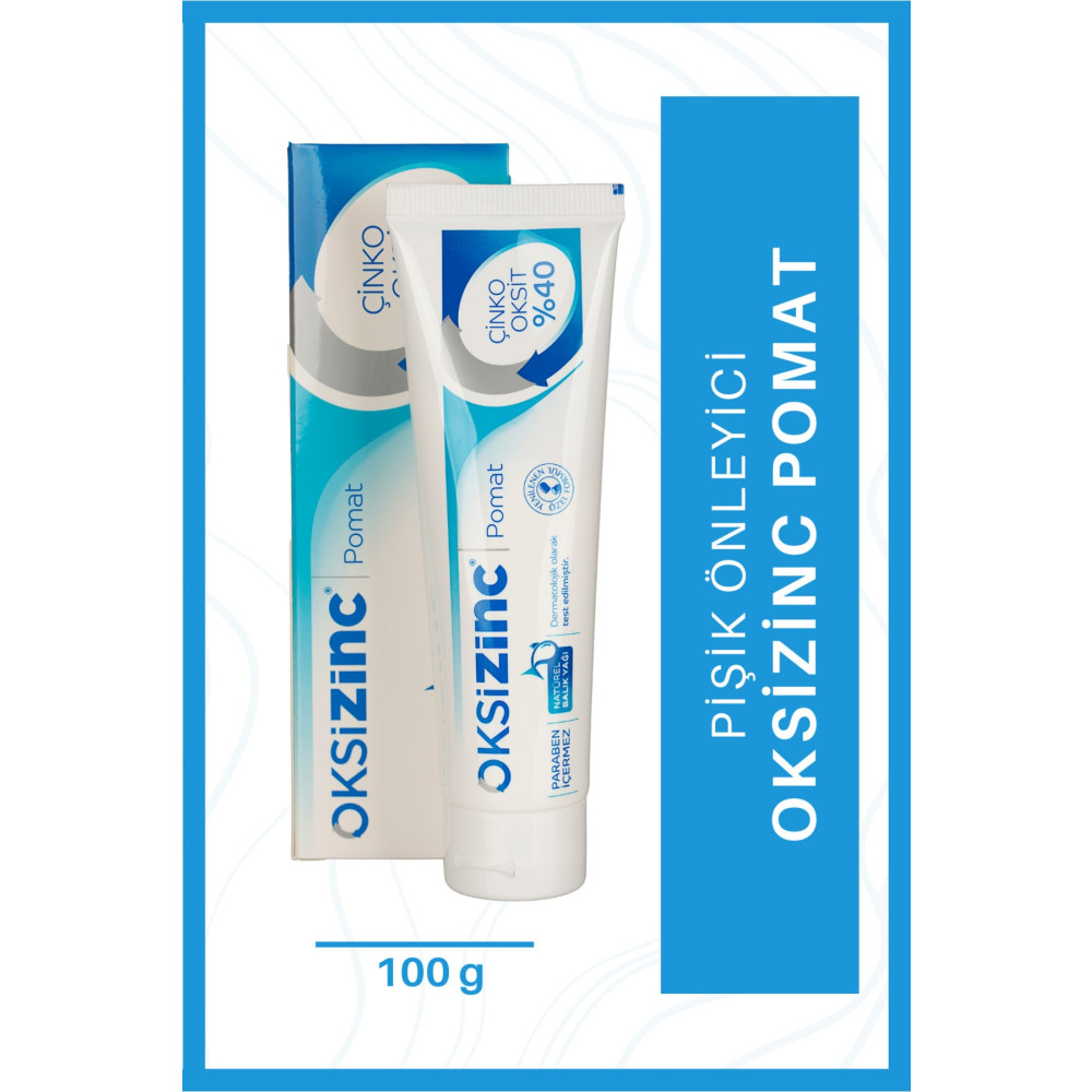 Oksizinc Pişik Kremi 100gram %40 Çinko Oksit Bebek Vücut Kremi Fiyatı