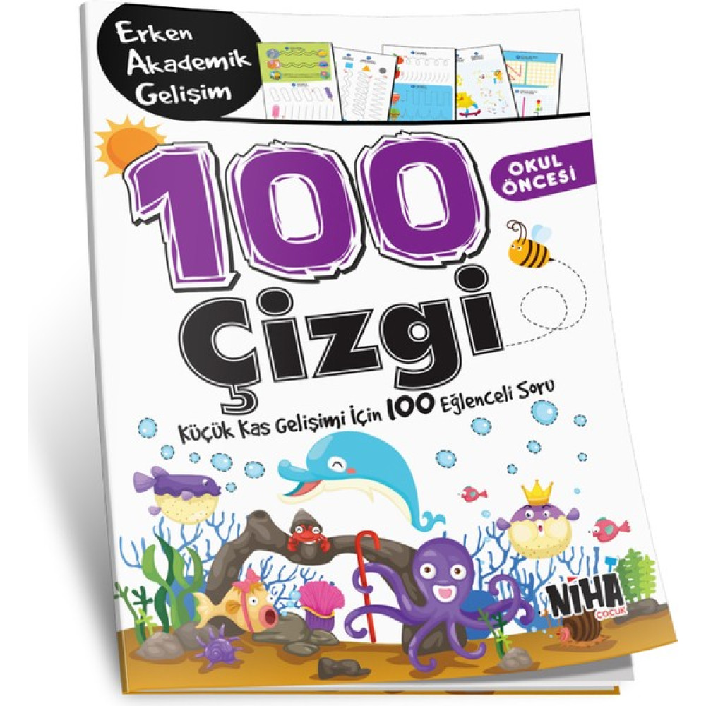 Okul Öncesi EAG 100 Çizgi Okul Öncesi Eğitici & Öğretici Kitaplar Fiyatı