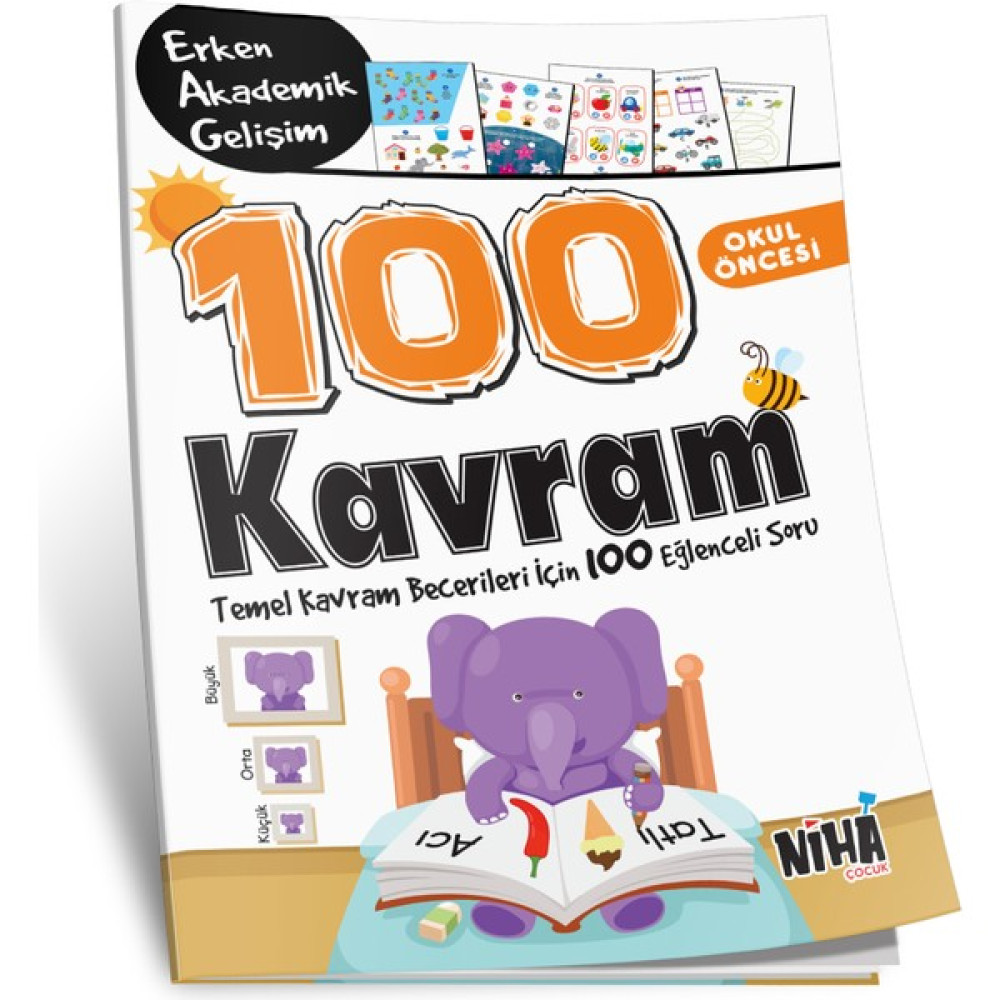 Okul Öncesi EAG 100 Kavram Okul Öncesi Eğitici & Öğretici Kitaplar Fiyatı