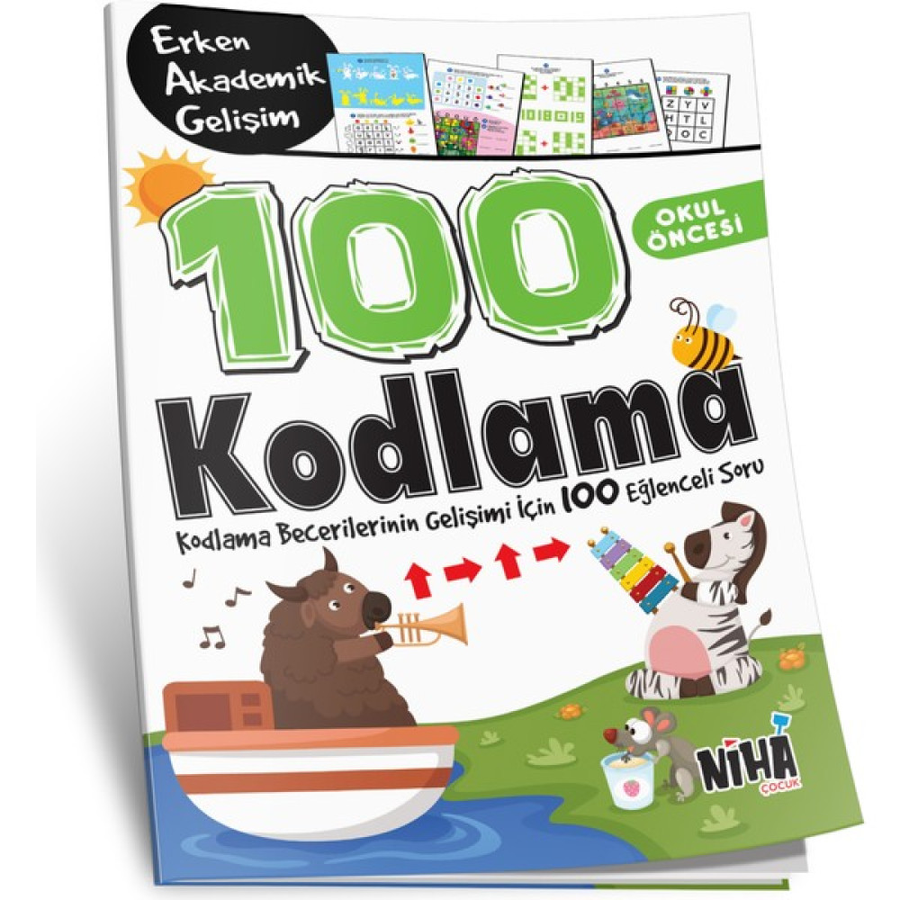 Okul Öncesi EAG 100 Kodlama Okul Öncesi Eğitici & Öğretici Kitaplar Fiyatı