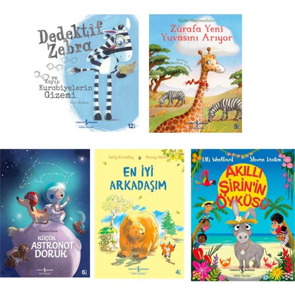 Okul Öncesi Hikaye Kitapları 5 Kitap Set Çocuk Masal Fiyatı