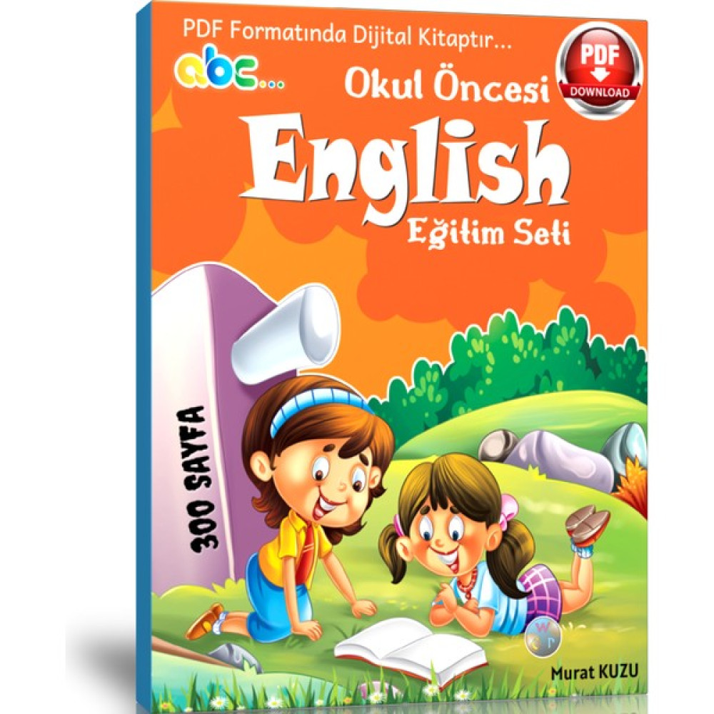 Okul Öncesi İngilizce Eğitim Seti PDF Kitap Okul Öncesi Eğitici & Öğretici Kitaplar Fiyatı