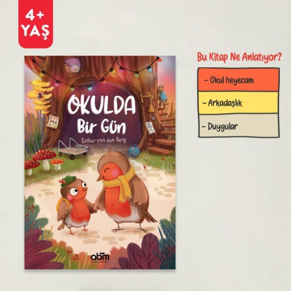 Okulda Bir Gün - Esther Van den Berg Çocuk Masal Fiyatı