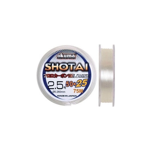 Okuma Okuma Shotai Fluorocarbon 75 mt 0,128 mm Misina Diğer Fiyatı