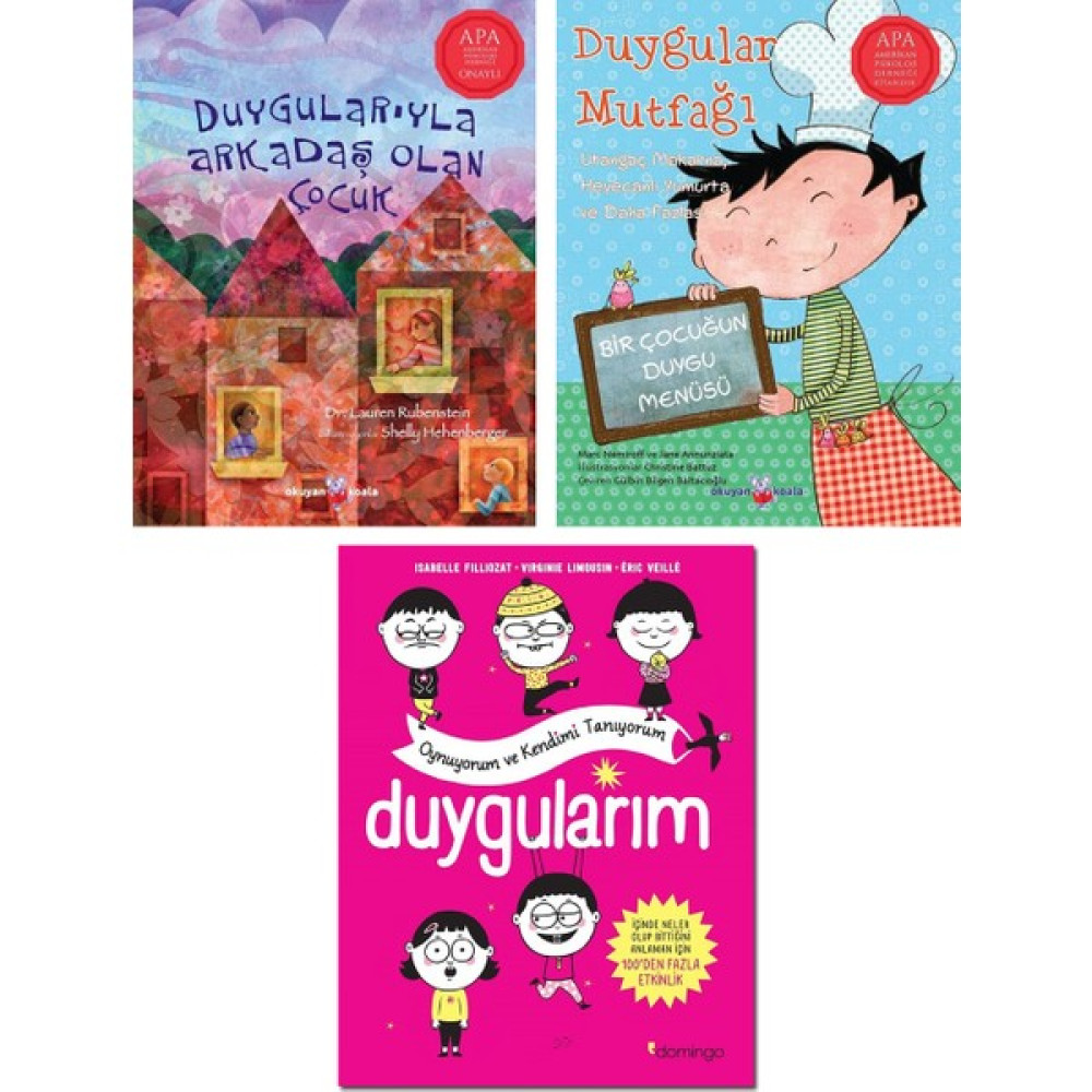Okuyan Koala – Duygularıyla Arkadaş Olan Çocuk / Lauren Rubenstein + Duygular Mutfağı + Duygularım - Okuyorum Ve Kendimi Tanıyorum / Isabelle Filli... Okul Öncesi Eğitici & Öğretici Kitaplar Fiyatı