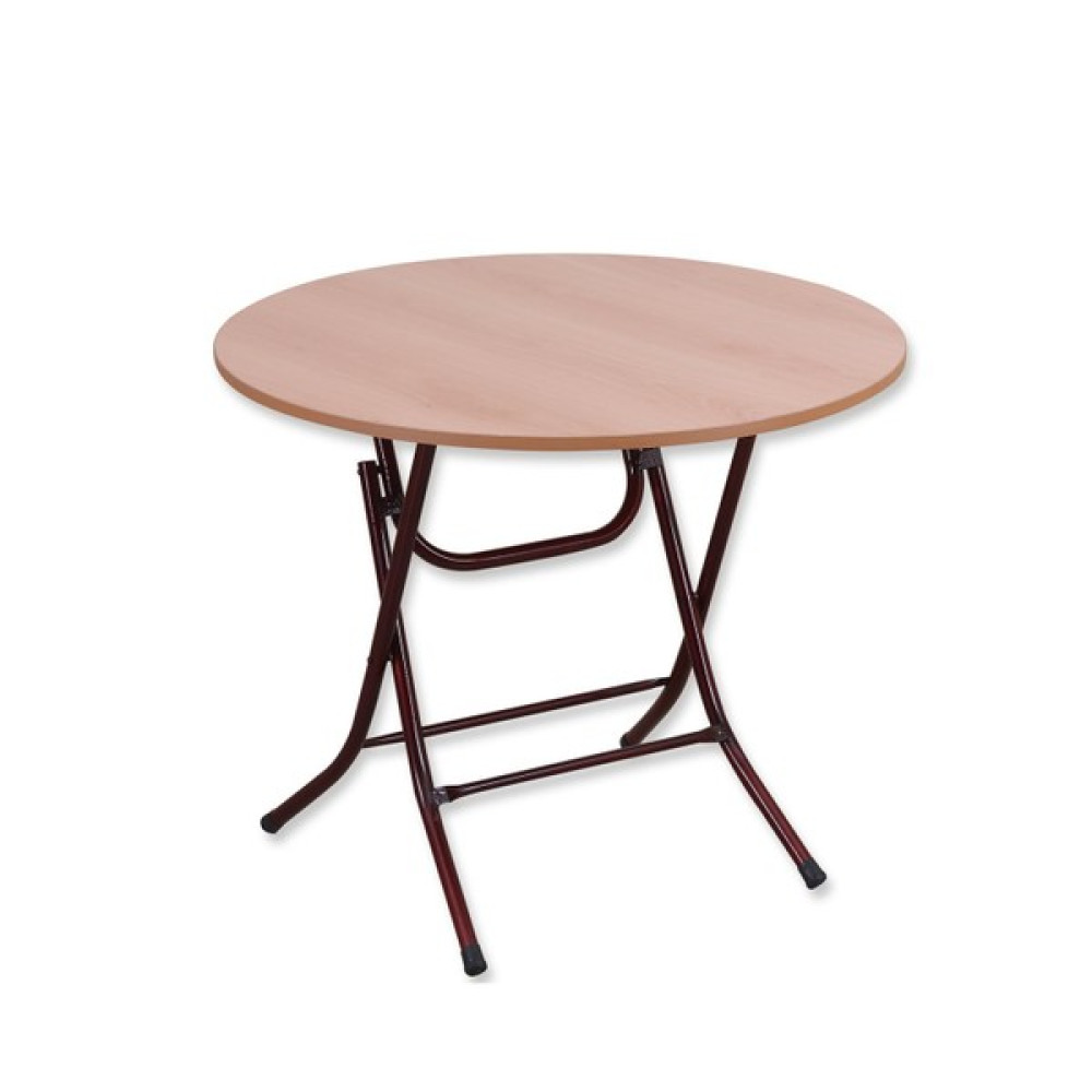 Okuyan Masa Sofra 90 cm Metal Katlanır Ayaklı Yuvarlak Masa Yemek & Mutfak Masası Fiyatı