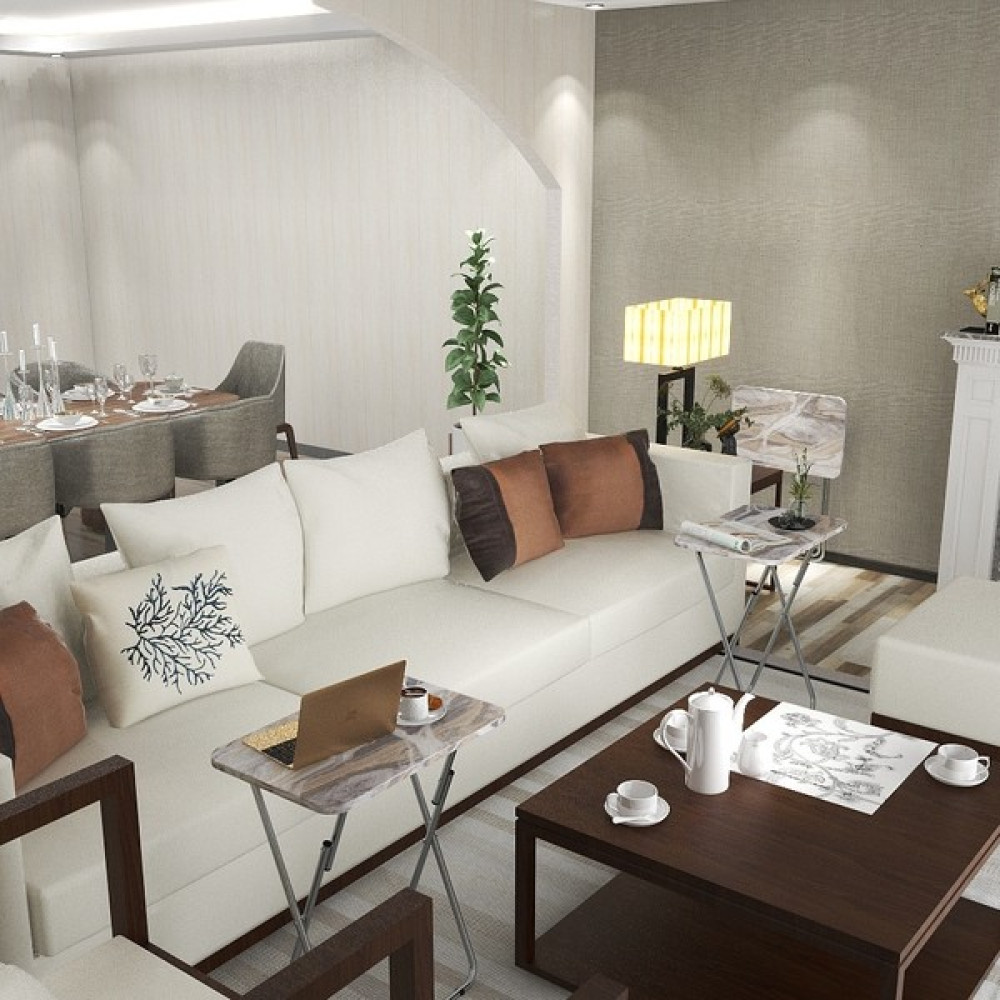 Okuyanlar 36 x 48 cm Seed Katlanır Katlanabilir Yemek Çalışma Bahçe Balkon Masası (Kudüm) - Kudüm Yemek & Mutfak Masası Fiyatı